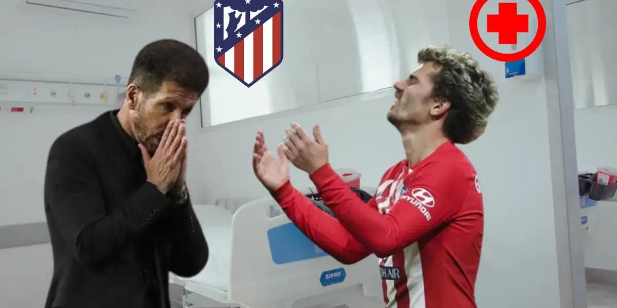 Bad news for Simeone.