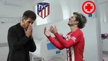 Bad news for Simeone.