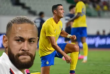 Despite both players are playing at the Saudi Pro League, Neymar lives a different reality