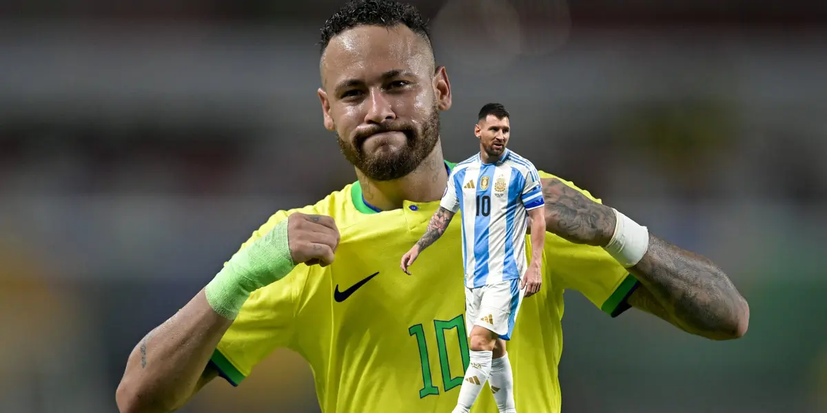 What would they say in Brazil, the new praise from Neymar to Messi that also includes Cristiano Ronaldo and Mbappé