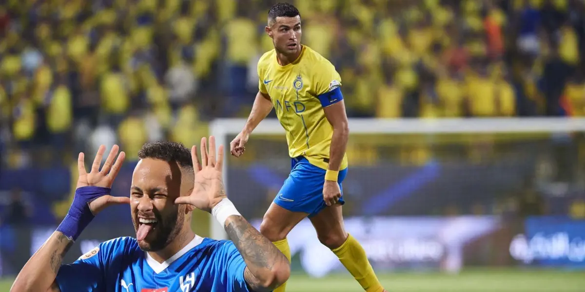 Ronaldo and Al Nassr wants to win against Neymar's Al Hilal and secure the three points