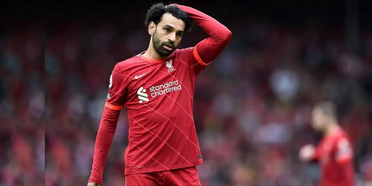 Salah can't believe it.