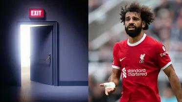 Salah is leaving.