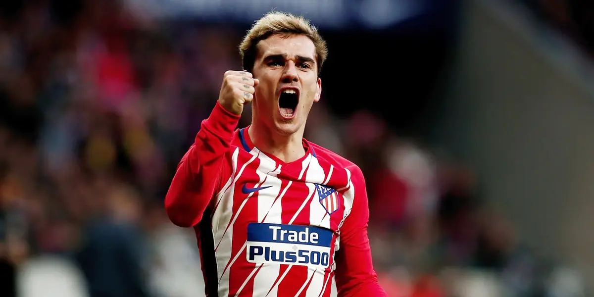 The French forward netted the opener for Los Colchoneros. 