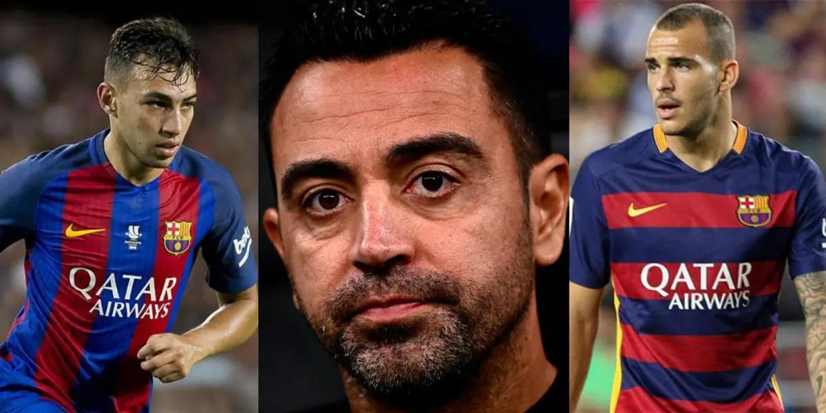 Xavi can't believe it.