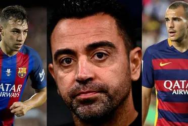 Xavi can't believe it.