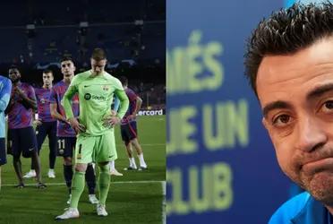 Xavi is sad.