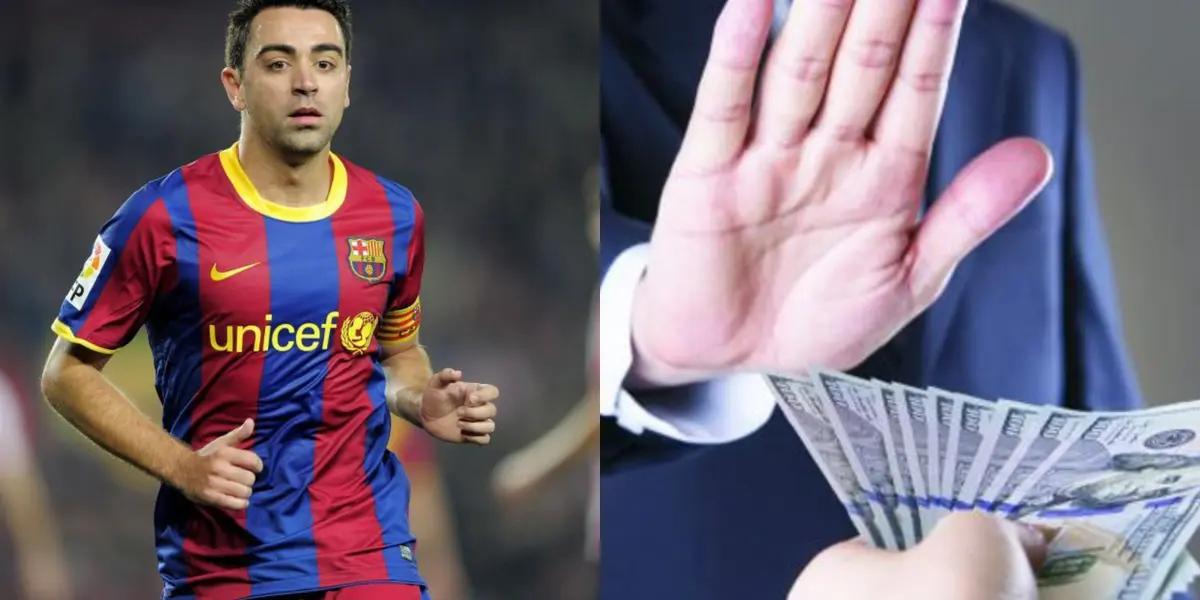 Xavi told the truth.