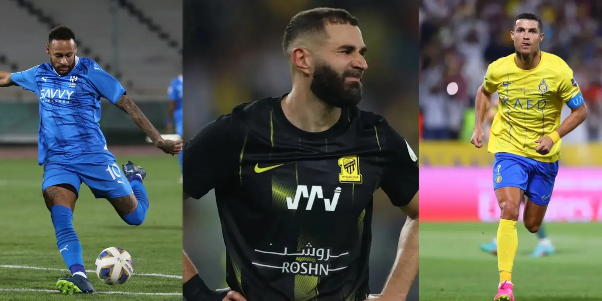 Benzema is not satisfied in Al-Ittihad.