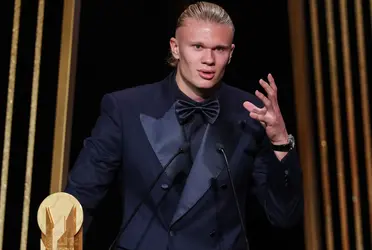 Erling didn't have a good time.