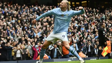 Erling scored twice.