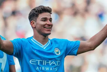 Julian Alvarez had an outstanding performance against Brighton