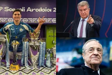 The Argentine player reviewed the season at Manchester City