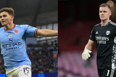 The Citizens go into the break with the lead at the Ettihad Stadium.