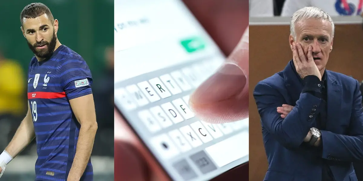 The France coach had problemas with the striker last year in Qatar.