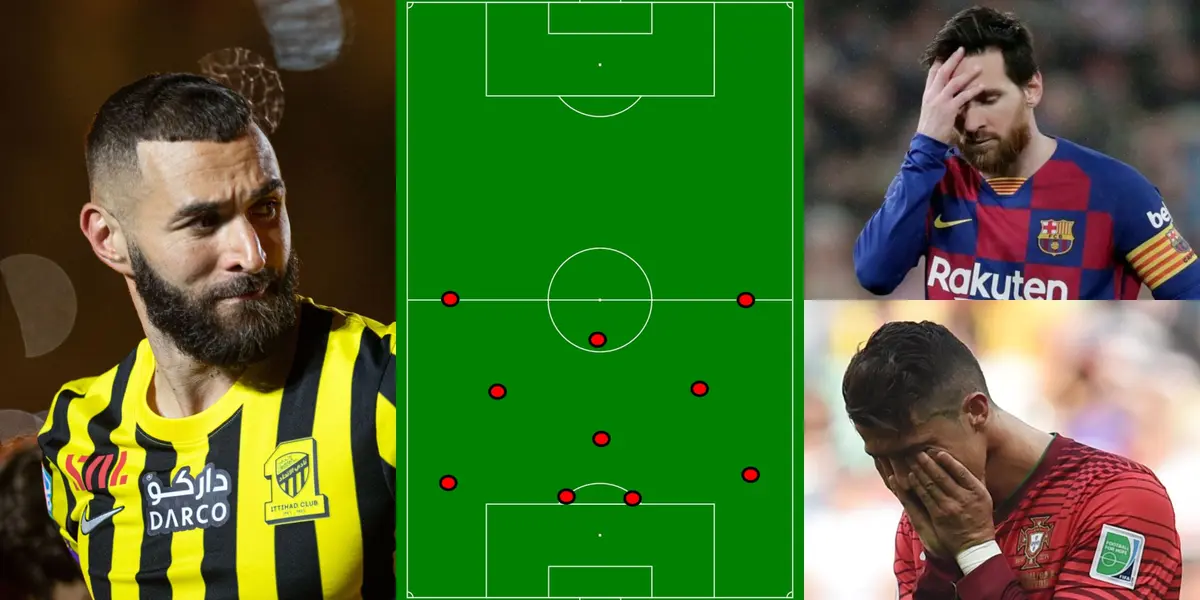 The French striker included himself, but left out other stars.