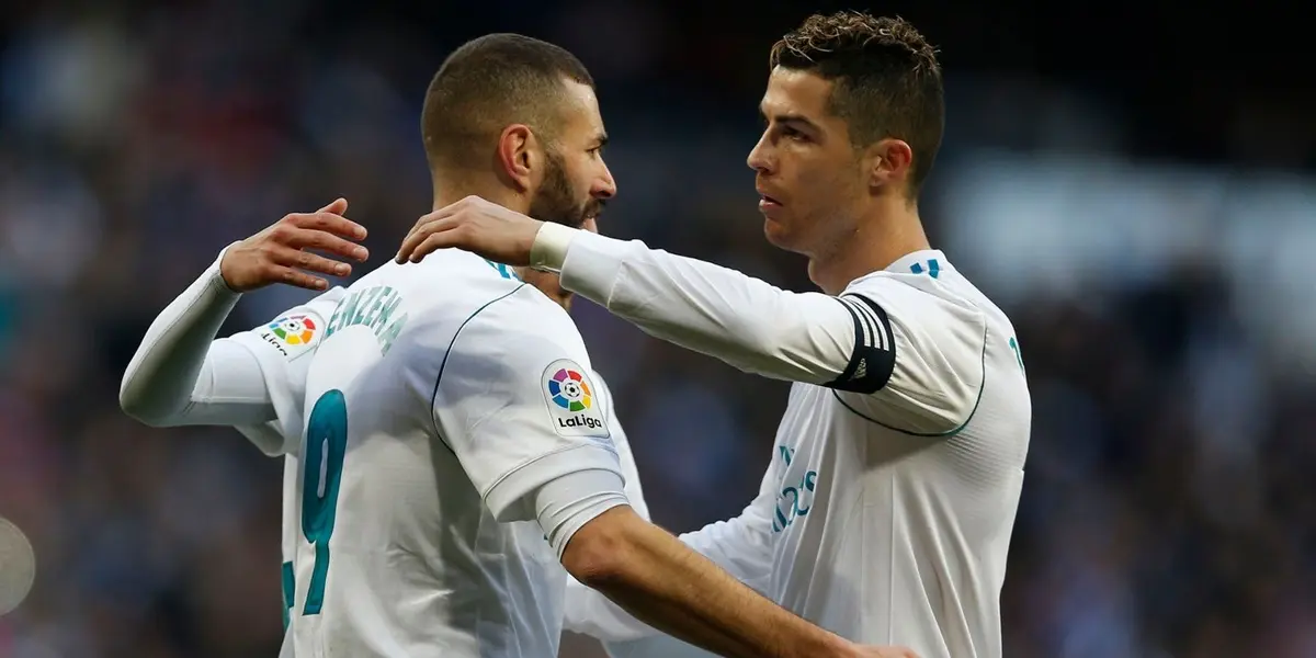 The Frenchman betrayed the Portuguese player in this way