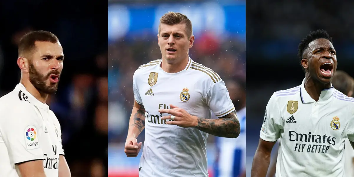 The German midfielder has been teammates with many stars at Real Madrid.