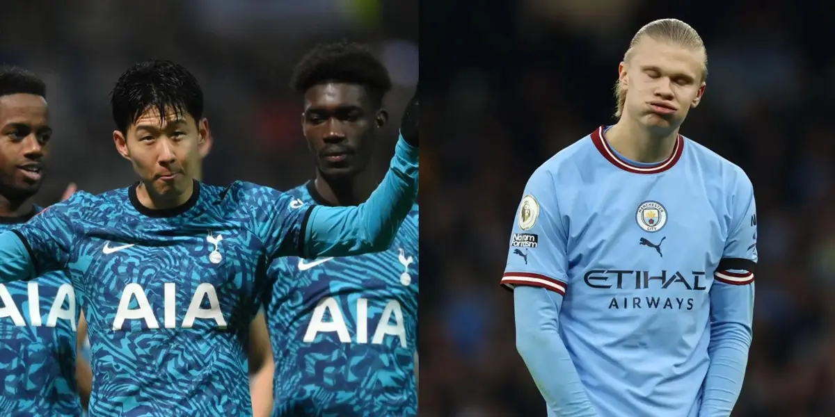 The Norwegian striker had the chance to score a goal, but something unexpected happened.