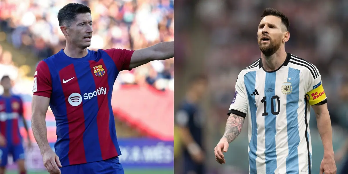 The Polish striker and the Argentine star do not have a great relationship with each other.