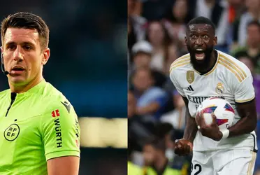 The Real Madrid defender was not satisfied with the performance of the officials vs Alaves.