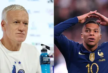 The striker was targeted for his performances and Deschamps gave his opinion about him.