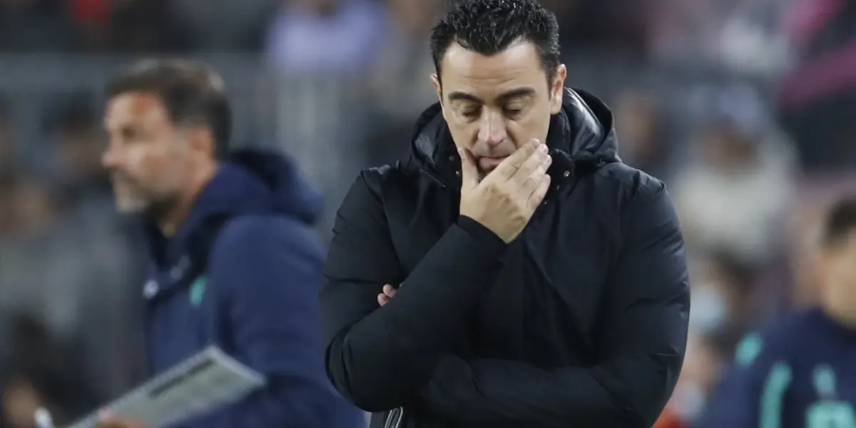 Xavi might just be under pressure